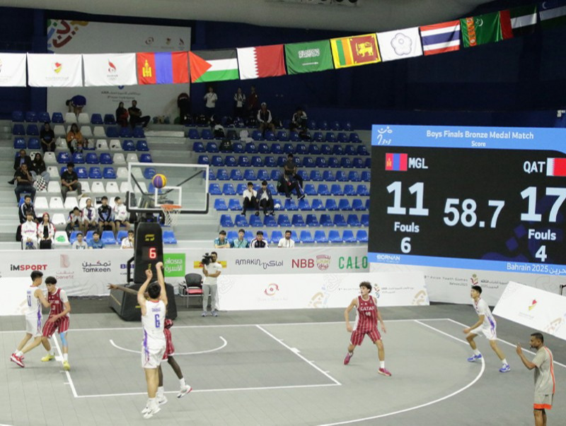 3х3 сагсан бөмбөгийн эрэгтэйчүүдийн баг дөрөвдүгээр байрт шалгарчээ